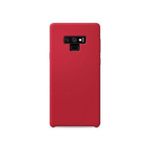 Coque En Silicone Compatible Pour Samsung Galaxy Note 9 Avec Antichoc - ROUGE