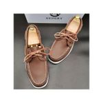 Geogra baladeuse homme en  cuir marron