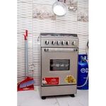 Fiesta Cuisinière à gaz 4 Feux Avec Four inox - image 2