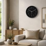 Generic  Horloge murale ronde Quartz - image 2