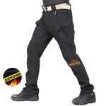 product_image_name-Gukbis-Costume De Sport Tactique Pour Hommes(manteau+Pantalon)- Noir-3