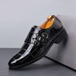 product_image_name-Banagat-Soulier Pour Homme Style Classique Chaussures-Noir-1