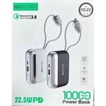 Sovo MINI BANQUE DE PUISSANCE 10000 MAH