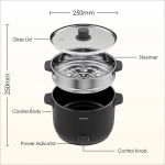 Oraimo SmartCooker 1000W 3L Electric Cooker EU - image 3