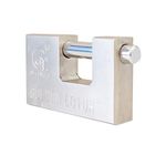 product_image_name-Generic-Cadenas En Acier Inoxydable De Haute Sécurité - 100 Mm - Argent-1