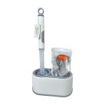 Brosse WC avec Support – Brosse de Toilette avec Récipient de Rangement