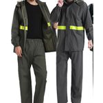 complet imperméable de pluie solide