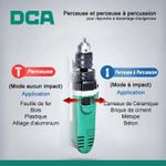 Dca PERCEUSE A PERCUSSION 16MM AZJ16 - 710W - 2 Modes - image 2