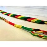 Fashion Deux Bracelet  Rasta Rouge Jaune Vert - image 2