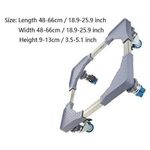 product_image_name-Generic-Base Mobile De Support Stabilité Pour La Machine à Laver Et Le Réfrigérateur-2