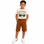 Short Garçon Tendance & Confortable - Marron