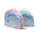 product_image_name-Generic-Berceau Bébé Portable Tente Avec Moustiquaire - Lit Bébé Pliable Avec Motifs- Rose-2