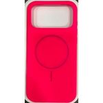 Divers Coque Silicone MagSafe Compatible iPhone 17 Pro Max Avec Antichoc- Rose 