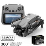 Generic Drone Professionnel  – Double Caméra 4K/8K HD – Télécommande RC avec Écran Intégré - image 2