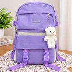 Generic SAC à DOS 5 Pièces Lavande pour fille - image 2