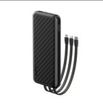 Oraimo Banque D'alimentation Portable 1000mAh - 12W -avec  3 Câbles Intégrés