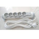 product_image_name-Generic-Multiprise  - 5Trous - Antifoudre - Blanc-2