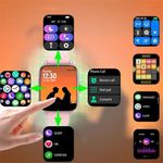 Generic Montre connectée entièrement tactile, appels Bluetooth, compatible iOS et Android - image 3