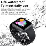 Generic Montre connectée entièrement tactile, appels Bluetooth, compatible iOS et Android - image 5