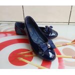Ibibas Chic Ballerine pour femme -BLEU 