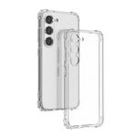 Diverse Coque Transparente Compatible S23 5G + 1 Antichoc 9D - Transparent