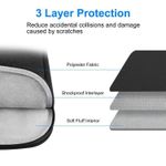 product_image_name-Haweel-Housse de protection pour ordinateur portable 13 pouces - Noir-4