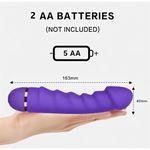 Generic Vibromasseur De tête, Vibromasseur Pénien Réaliste, 20 Modes DeVibration - Violet - image 2
