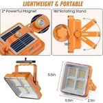 Generic Mini Projecteur Solaire 60w - image 3
