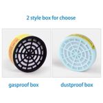 product_image_name-Generic-Filtre Air, Masque Oculaire, Masque à Gaz Anti-Poussière, Chimique Organique De Sécurité Avec Lunettes, Respirant-6