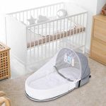 Generic Lit bébé portable - Gris - image 3