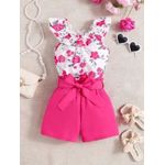 Generic Ensemble T-shirt +short pour enfant de 5 à 6 ans - image 2