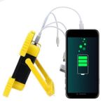 product_image_name-Generic-Lampe Solaire LED Portable, Rechargeable Par USB, Lampe De Poche Réglable à 360 ° Avec Ampoule, Pour L'extérieur, Jardin, Camping, Tente, Pêche-4