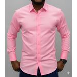 Chemise Manche longue rose