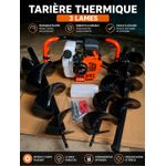 Tarière thermique 6 larme 