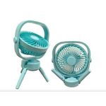 Generic Chic Mini Ventilateur Rechargeable Bleu - image 2