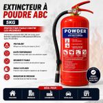 Extincteur à Poudre ABC 5KG