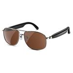 Blackview Lunettes Audio Connectées D1 Pro - Bluetooth Open-Ear, Protection UV, IP54