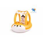 product_image_name-Generic-Bateau Gonflable Bébé avec Pare-Soleil – Flotteur Sécurisé pour Enfant-1