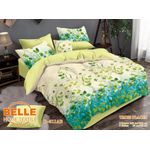 Belle  Lot de 2 Draps et 2 Taies - Confort et Élégance pour Lit 3 Places B-511AB