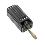 Generic Power Bank 50 000 mAh avec câbles intégrés et affichage numérique