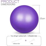 product_image_name-Generic-flintronic Pilates Ballon de Gymnastique, 25cm Yoga Ball Anti-Slip Anti-Éclatement Fitness Balles Yoga Ball Équilibre Sport Balle-2