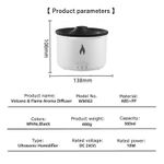 product_image_name-Generic-Diffuseur Volcanique - Effet Anneaux de Brume & Flamme - LED-4