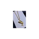 Le Collier Chaîne Homme Grain De Café Plaqué Or ..