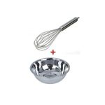 Genetic Ensemble D'un Fouet Et Un Saladier - Argent