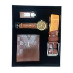product_image_name-Generic-Coffret Cadeau "Élégance Classique" pour Homme – Montre, Portefeuille, Ceinture & Porte-clés-5
