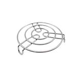 product_image_name-Generic-Lot de 2 Dessous-de-plat rond en acier inoxydable – Support résistant à la chaleur-2