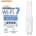Comfast Point d'accès Extérieur Bi-Bande Wifi7 BE3600 EW87
