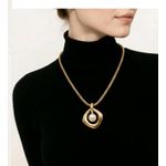 product_image_name-Fashion-Ensemble Bijoux - Chaîne Et Boucles D'Oreilles- Or Plaqué-3