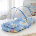 Generic MATELAS BÉBÉ AVEC MOUSTIQUAIRE INTÉGRÉE - image 2