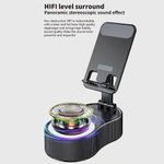 product_image_name-Generic-Support Téléphone 5-en-1 Multifonction - Haut-Parleur Bluetooth Intégré - Lampe Ambiance LED - Chargeur de Secours - Support Pliable et Ajustable pour Bureau-4